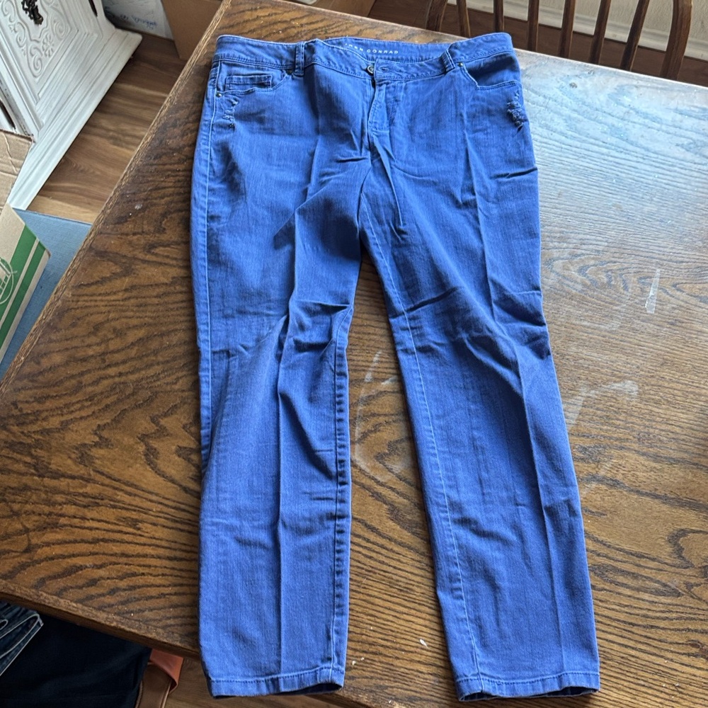 LC Lauren Conrad Skinny Jeans in Bright Blue